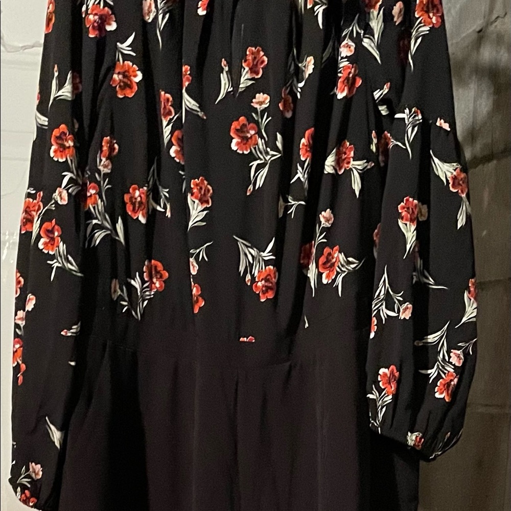 Floral professional pant suit